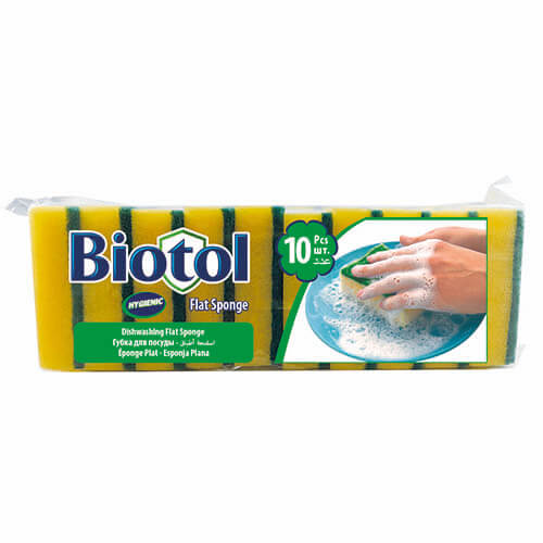 Bureți de vase 10 buc Biotol