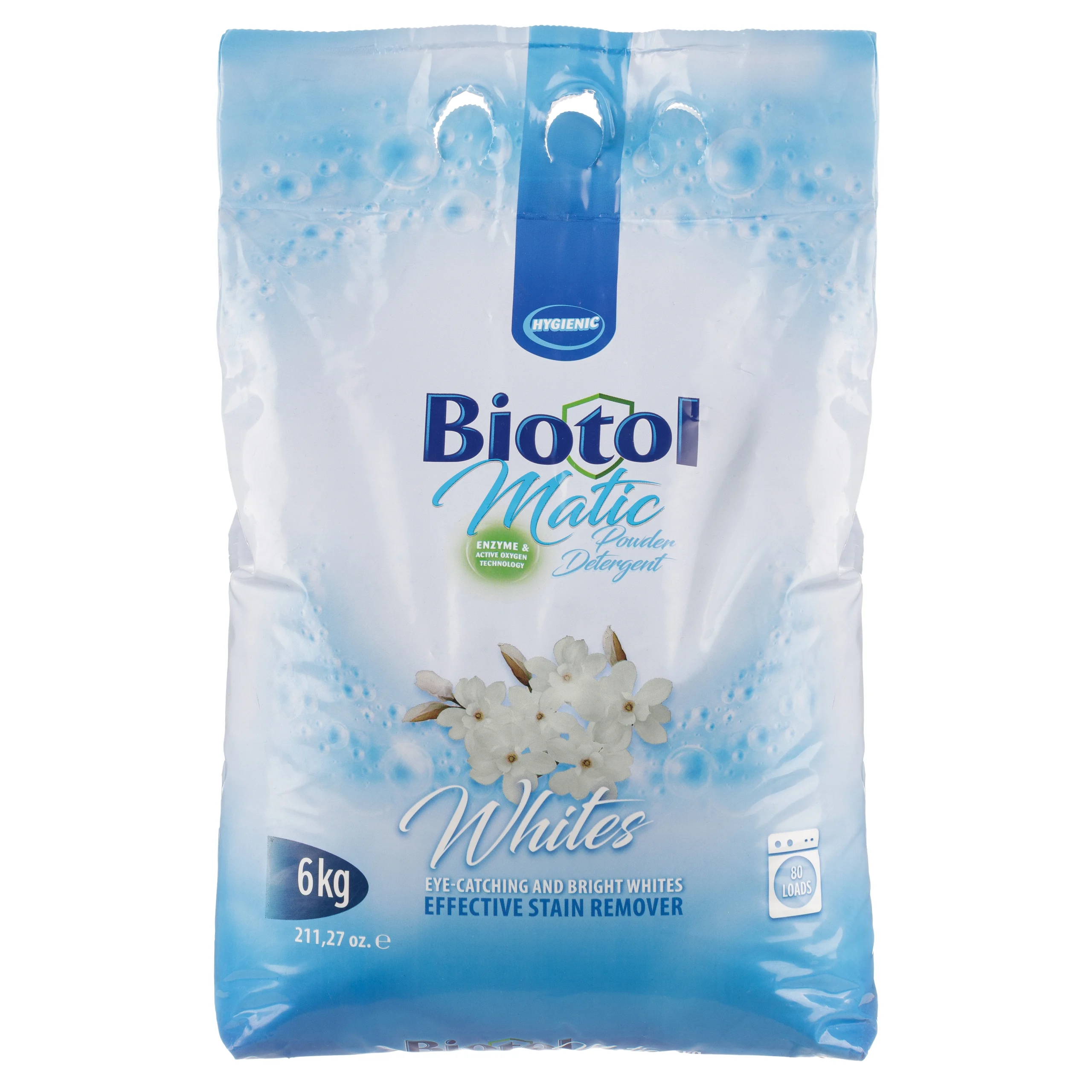 Detergent Praf pentru Rufe Albe 6kg Biotol